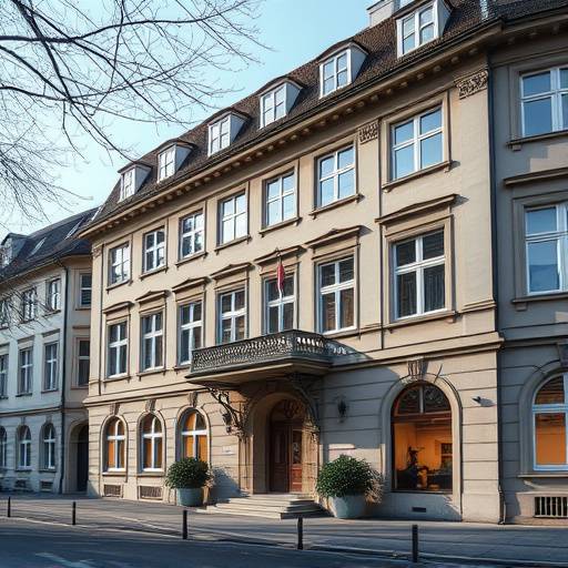 Außenansicht des Schulgebäudes der Schauspielschule Zürich
