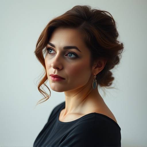 Porträt von Elena Meier, Schauspielerin und Dozentin